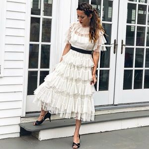 Authentic Needle & Thread Tulle Scallop Dress